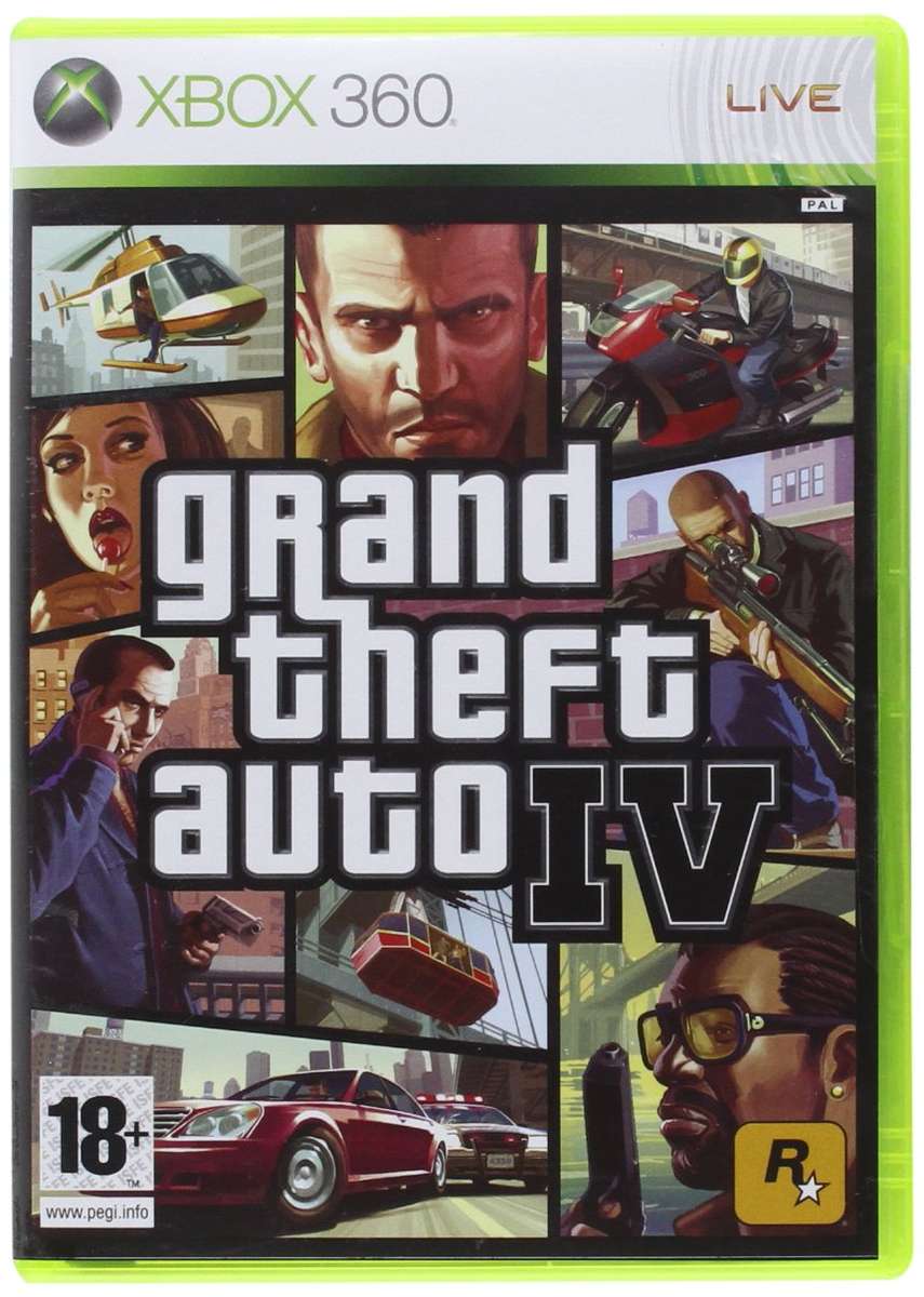 XBOX 360 GTA IV / AS NEW / ORIGINAL PRODUCT / BID TO WIN