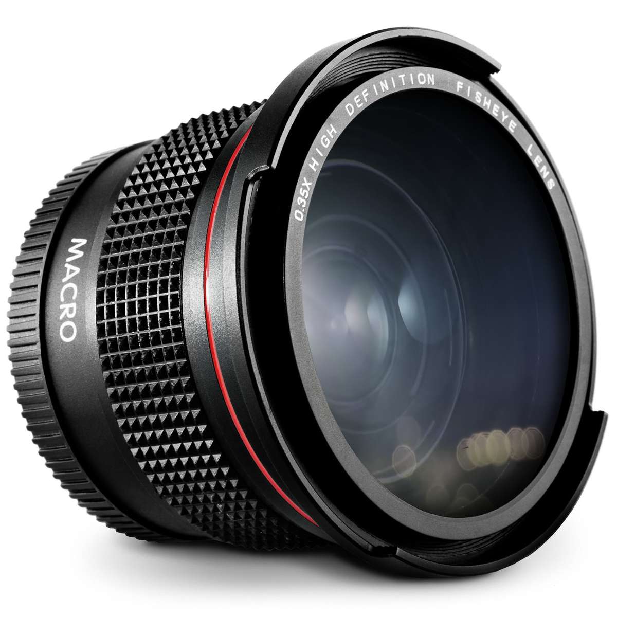Photo 58MM 0.35x Fisheye Wide Angle Lens with Macro Close-Up Portion