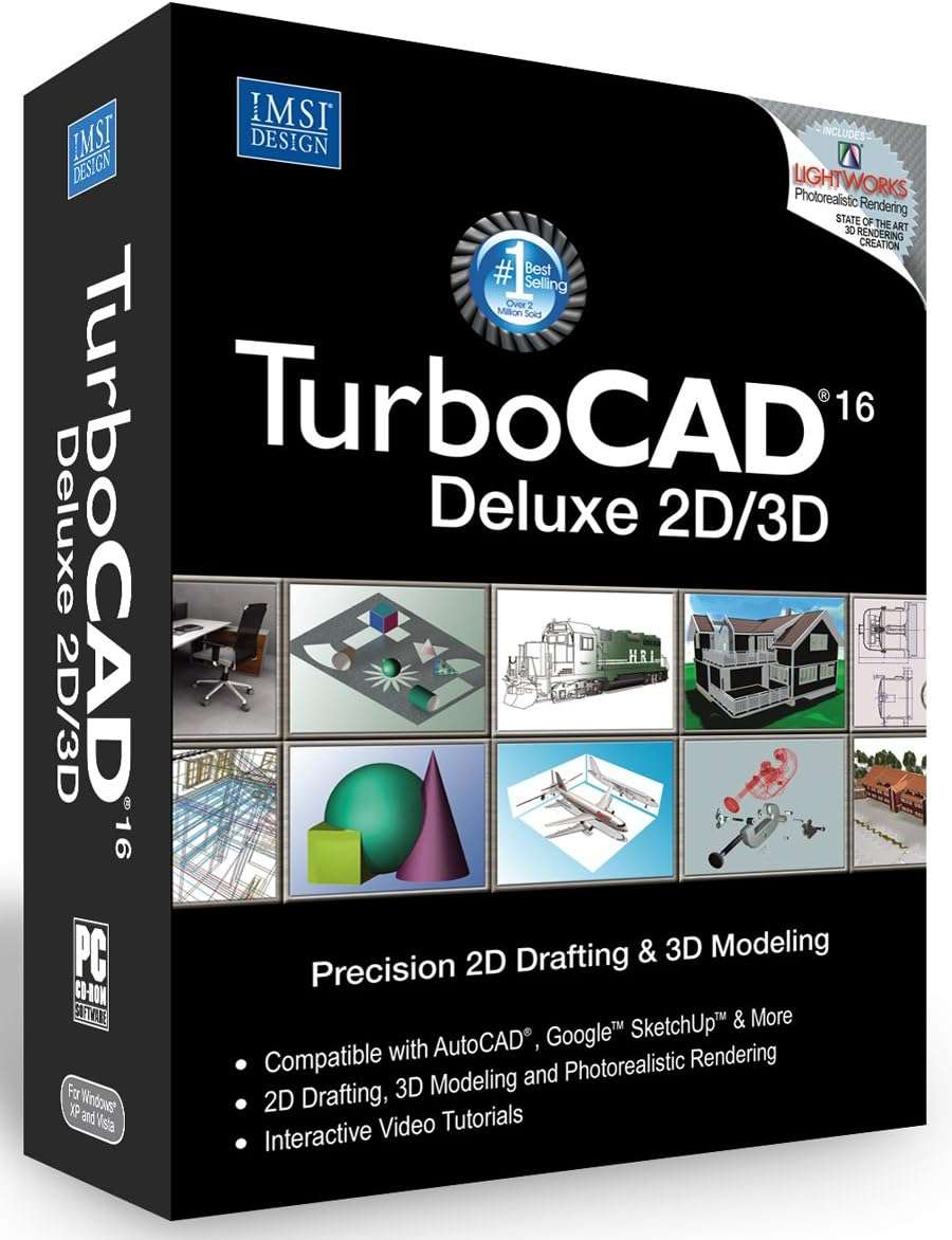 MSI TurboCAD 16 Deluxe 2D/3D