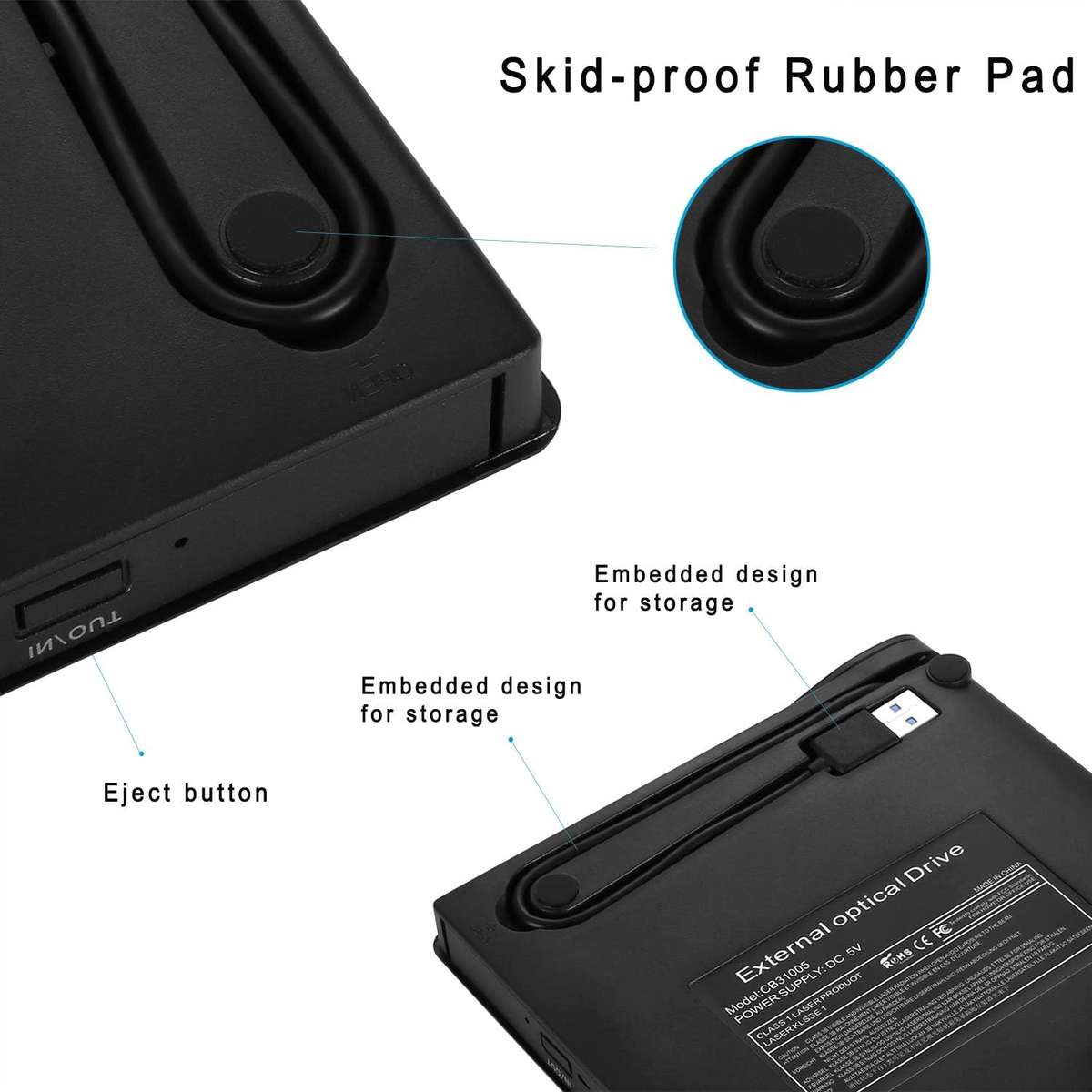 USB 3.0 Slim External Drive - DVD\RW