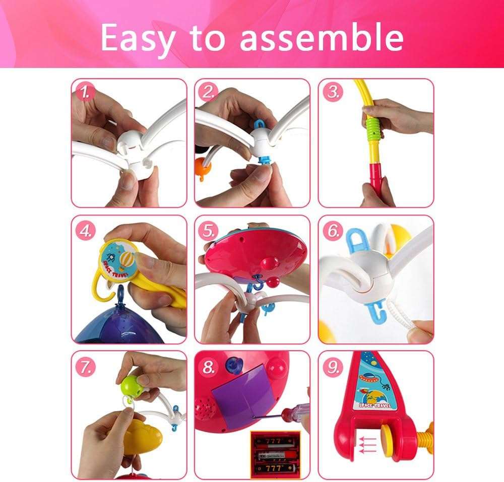 Baby Musical Crib Mobile