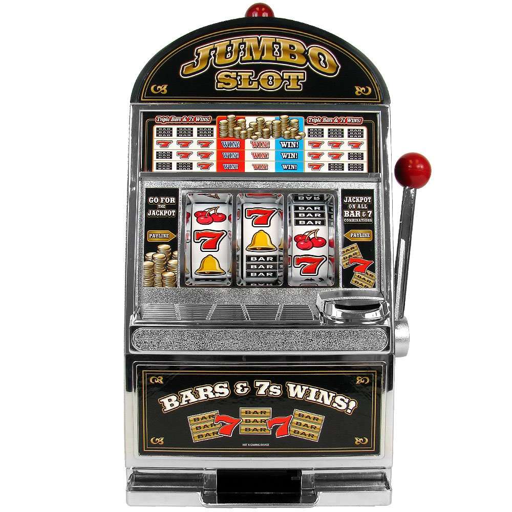 John N. Hansen Company Jumbo Slot Machine Bank