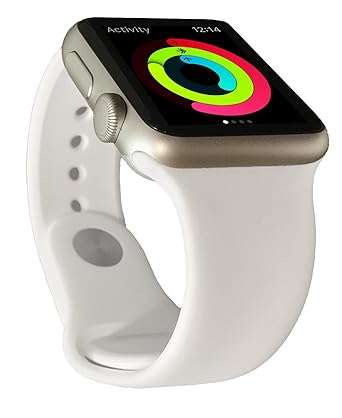 Sport Band for Apple Watch, White (38mm)