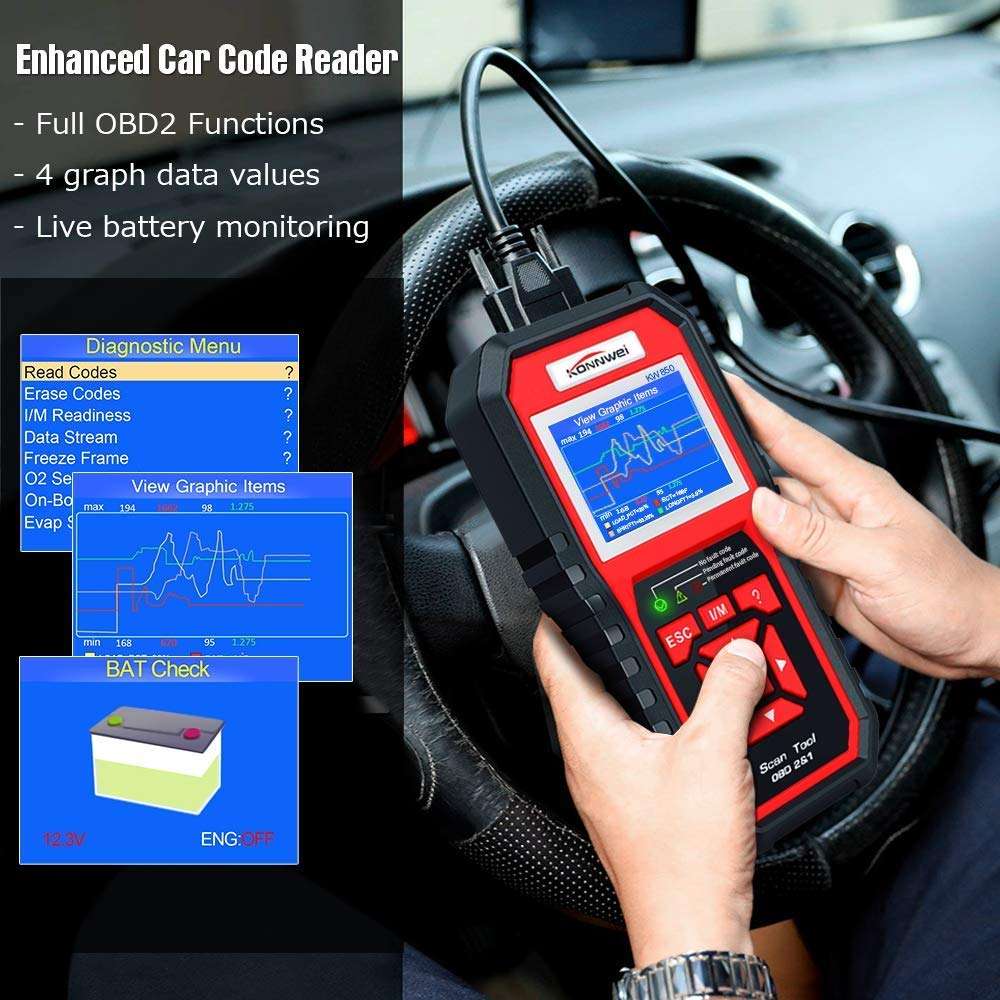 KONWEI CAR DIAGNOSTIC SCANNER KW850