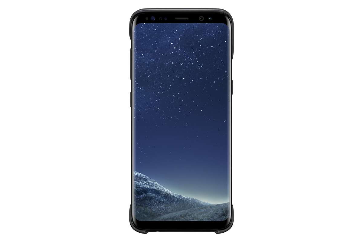 Samsung Galaxy S8 plus Two Piece Cover Black