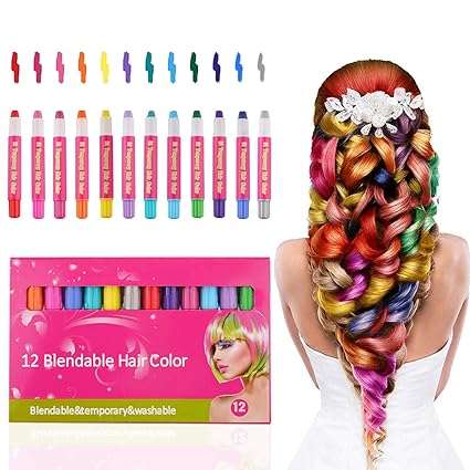 12 blendable hair color