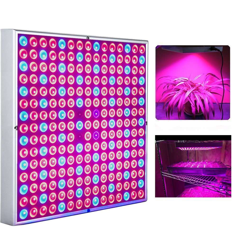 LED Grow Light 45W UV IR Growing Lamp for Indoor Plants Hydroponic Plant Grow Light