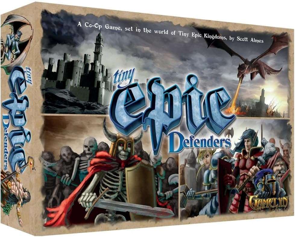 Tiny Epic Zombies + Tiny Epic Kingdoms + Tiny Epic Defenders (1st edition)