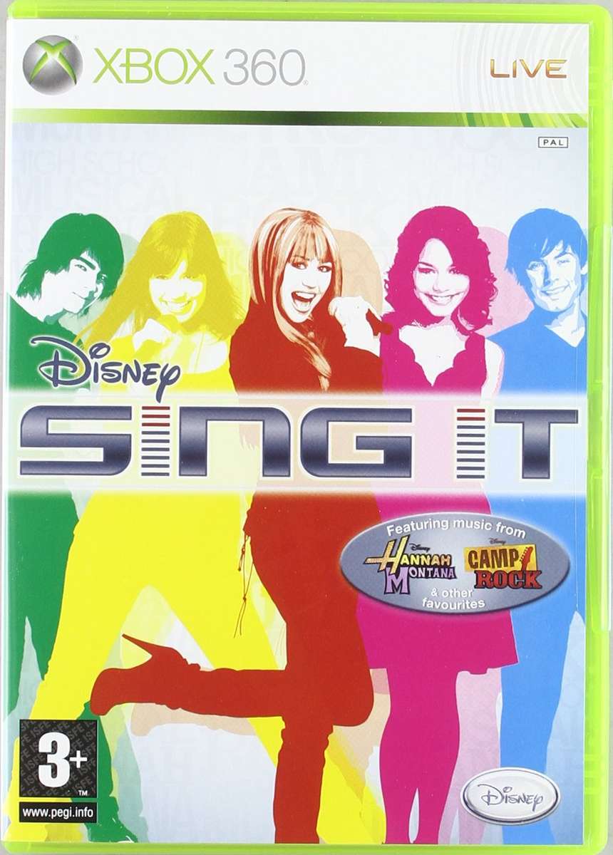 XBOX 360 DISNEY SING IT / BRAND NEW (SEALED) / SAG / BID TO WIN