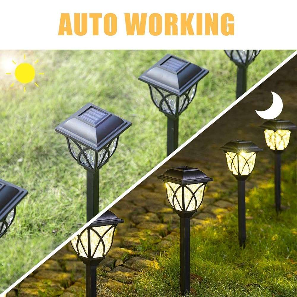 6 Pack Solar Garden lights