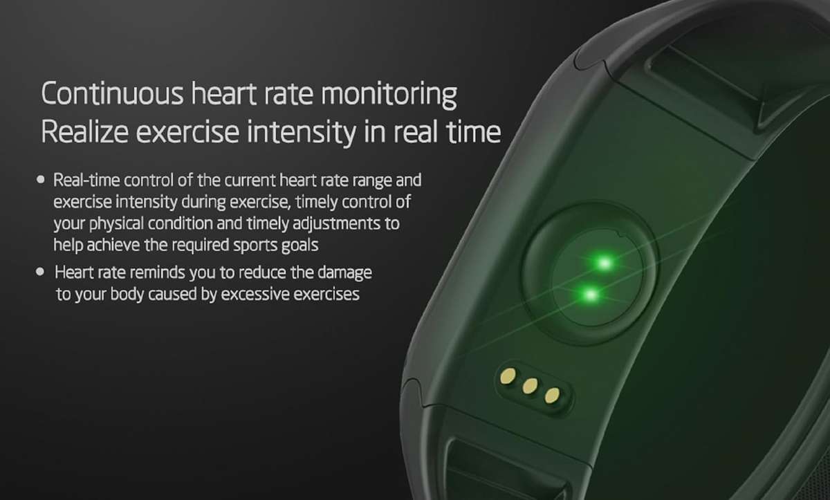 Wearfit Fitness Smart Bracelet with Heart Rate