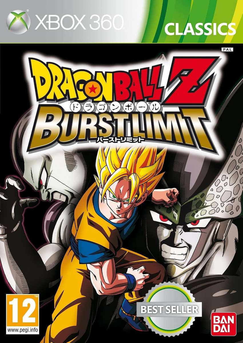 XBOX 360 DRAGON BALL Z BURST LIMIT / ORIGINAL PRODUCT / BID TO WIN