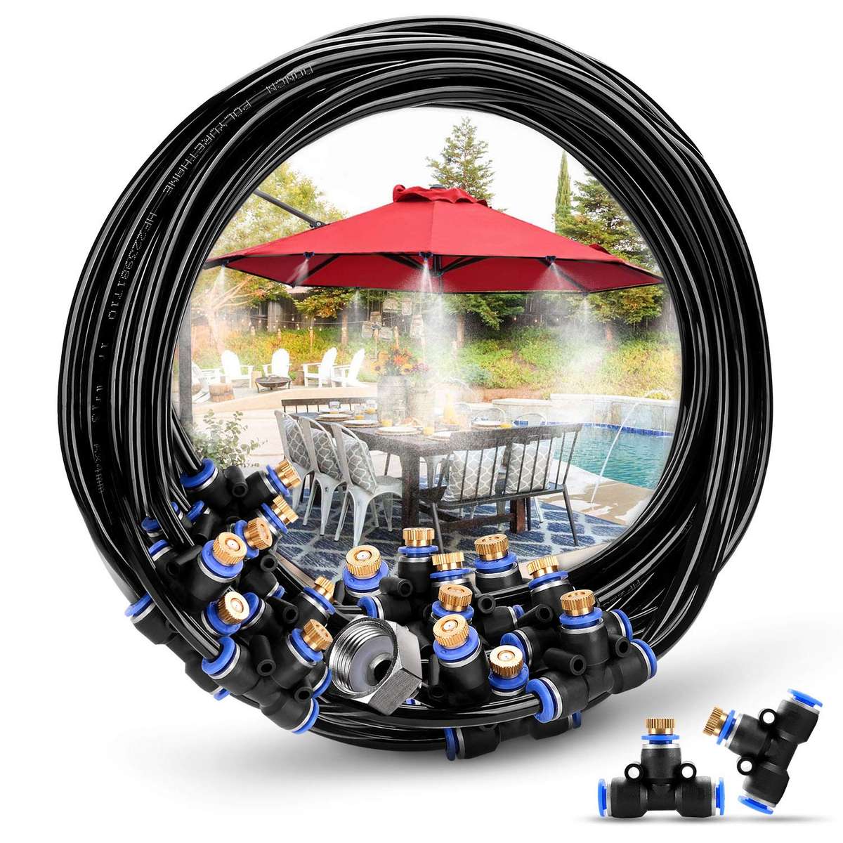 Patio  Mist Cooling Kit (10M)