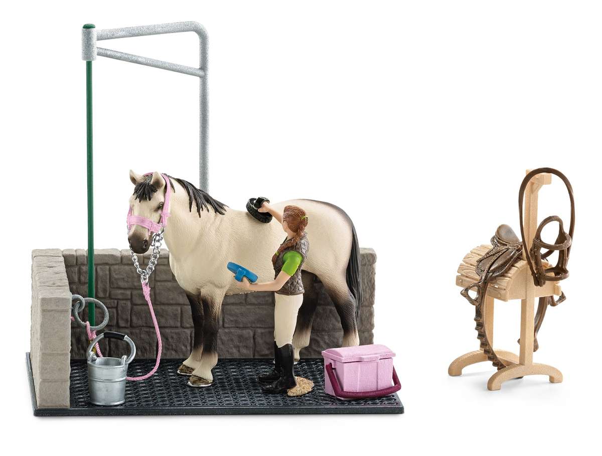 Schleich Horse Wash Area