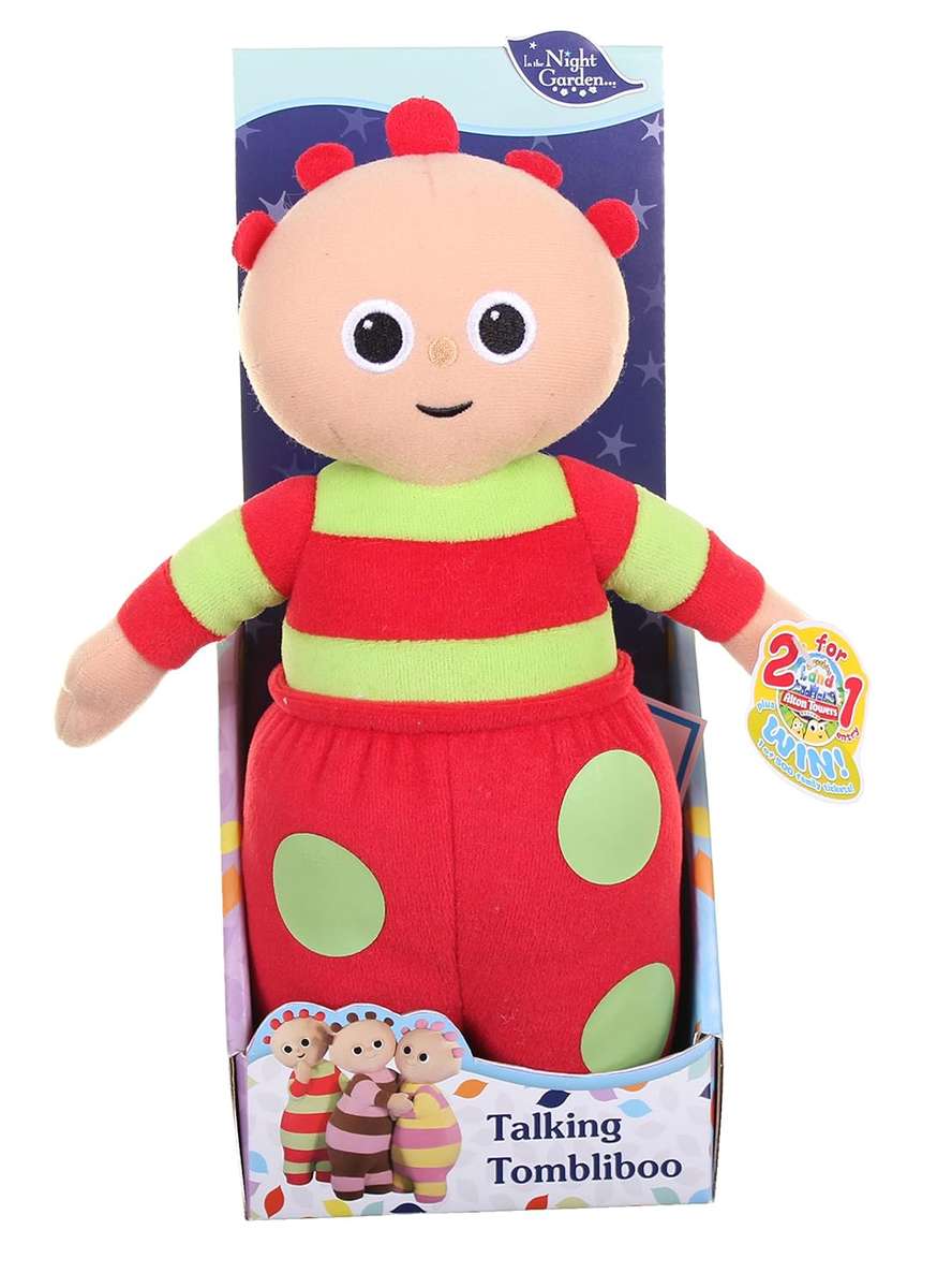 In the Night Garden Talking Tombliboo Unn Soft Toy