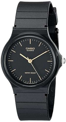 Casio Men's MQ24-1E Black Resin Watch