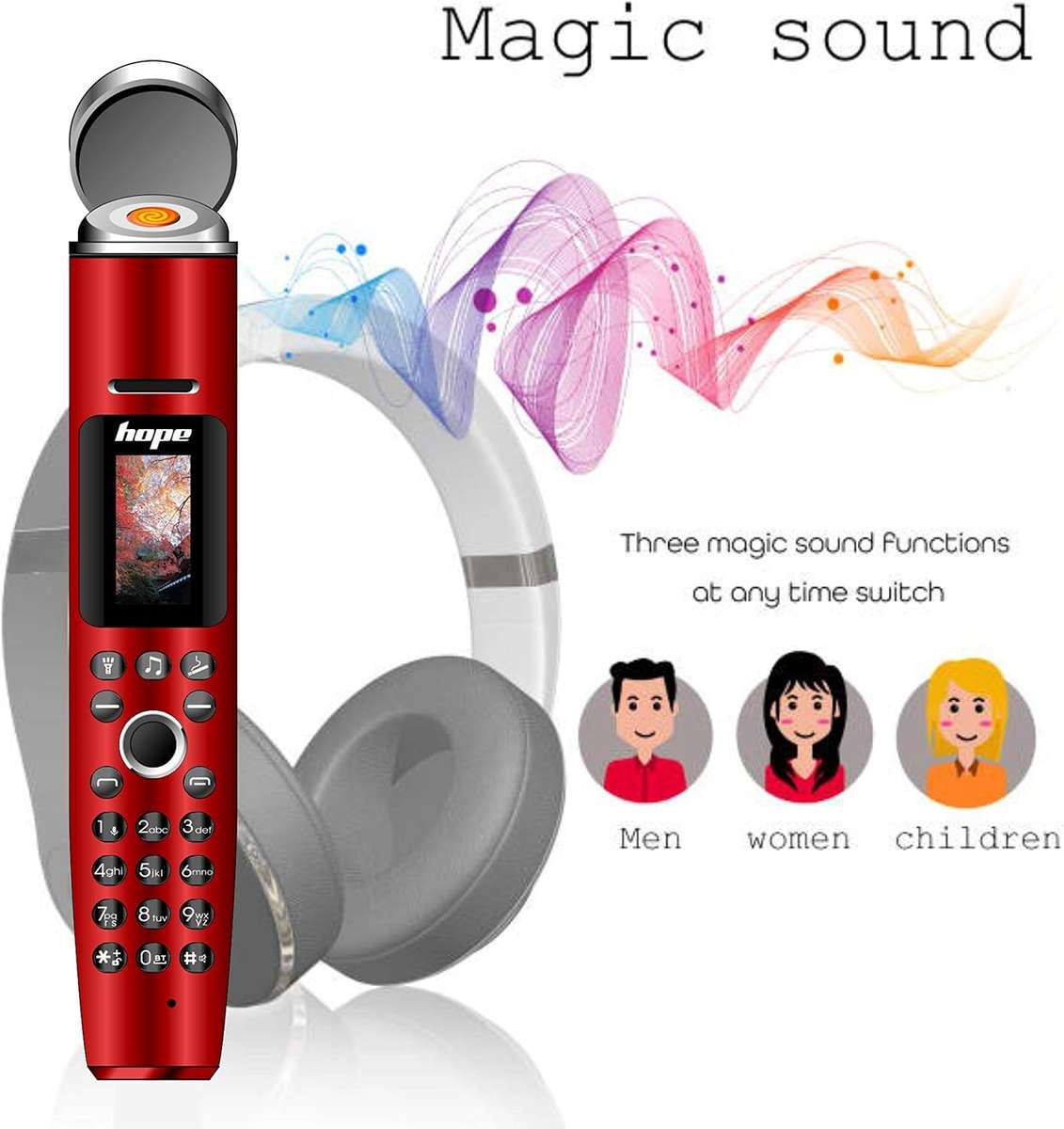 Hope AK009 5 in 1 Mini Phone