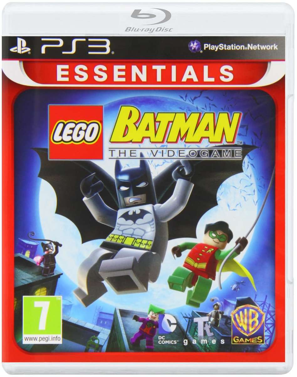 PS3 LEGO BATMAN THE VIDEOGAME ESSENTIALS / BID TO WIN