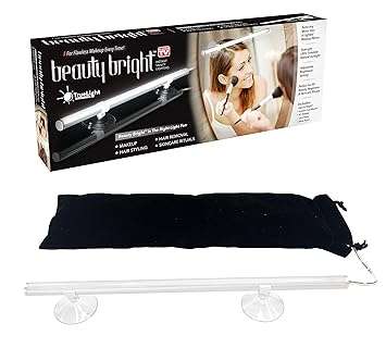 Beauty Bright Instant Vanity Lighting, Dimmable LED Mirror Light, Portable Vanity Lights - Direct Su