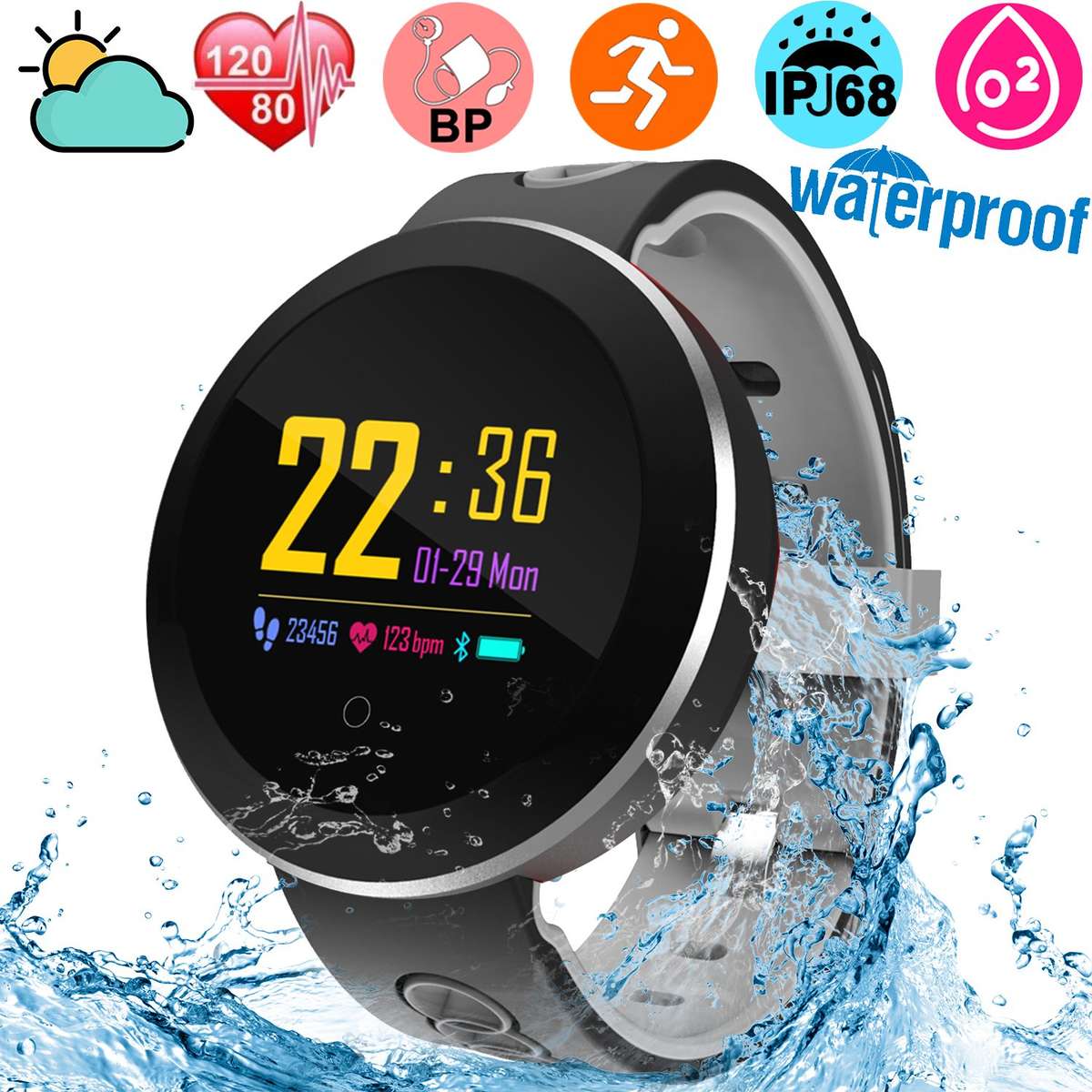 Fitness Tracker Smartwatch