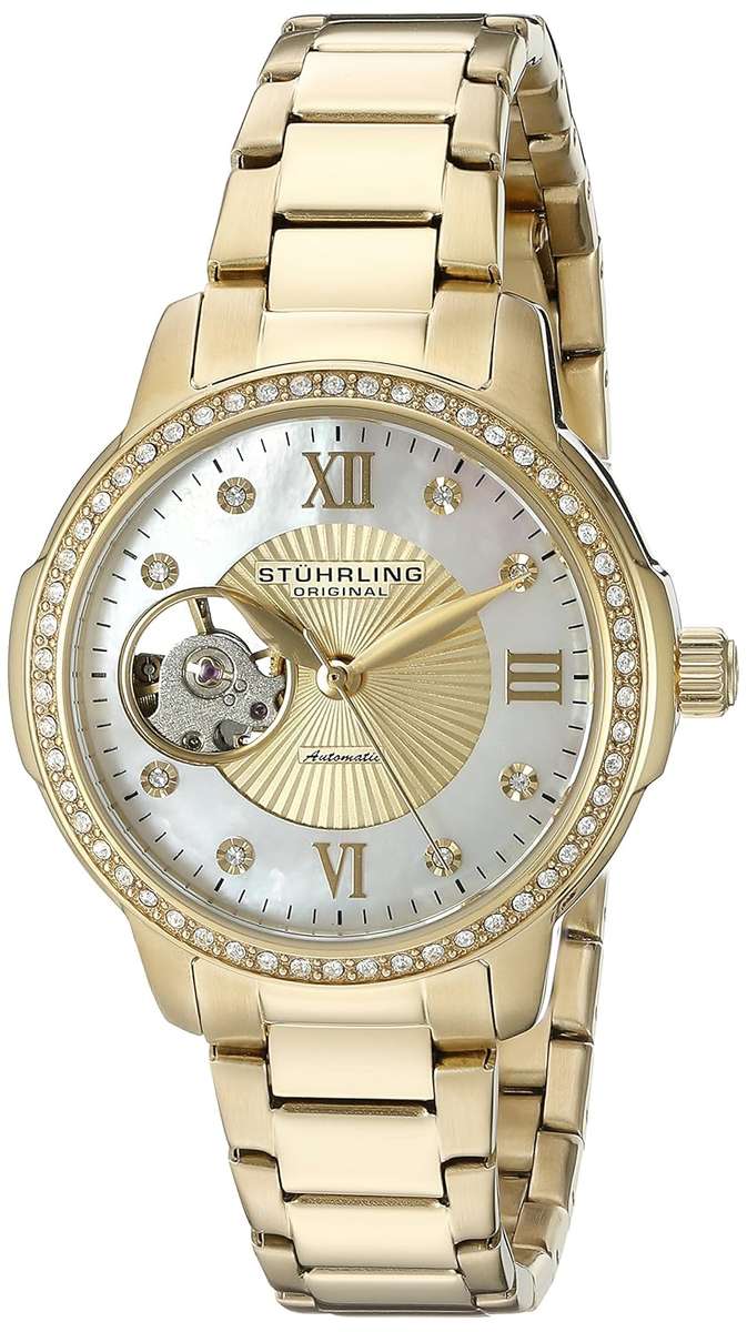 STUHRLING ORIGINAL Women's Lady Perle 491 Watch  BRAND NEW + BOX + PAPERWORK