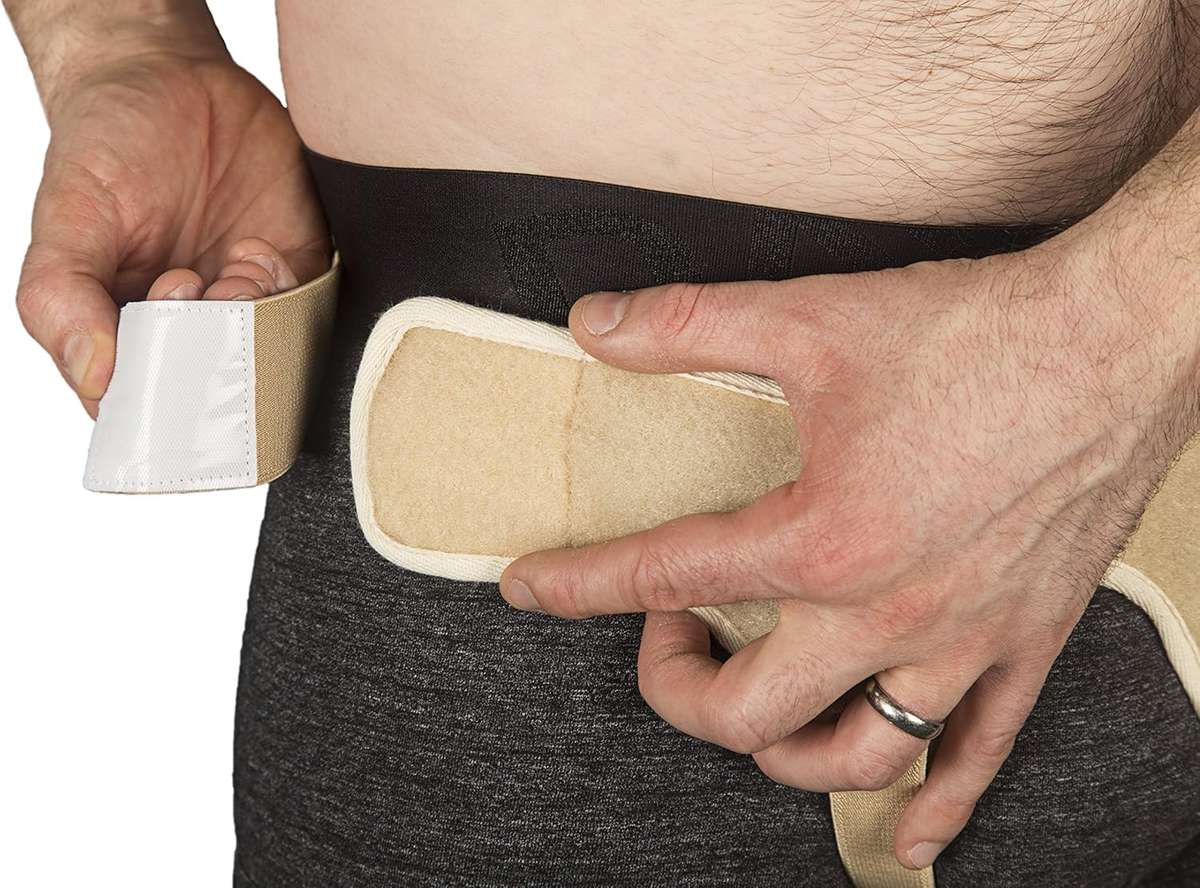 Hernia Belt Support by pro11 Wellbeing Size 34`-45`