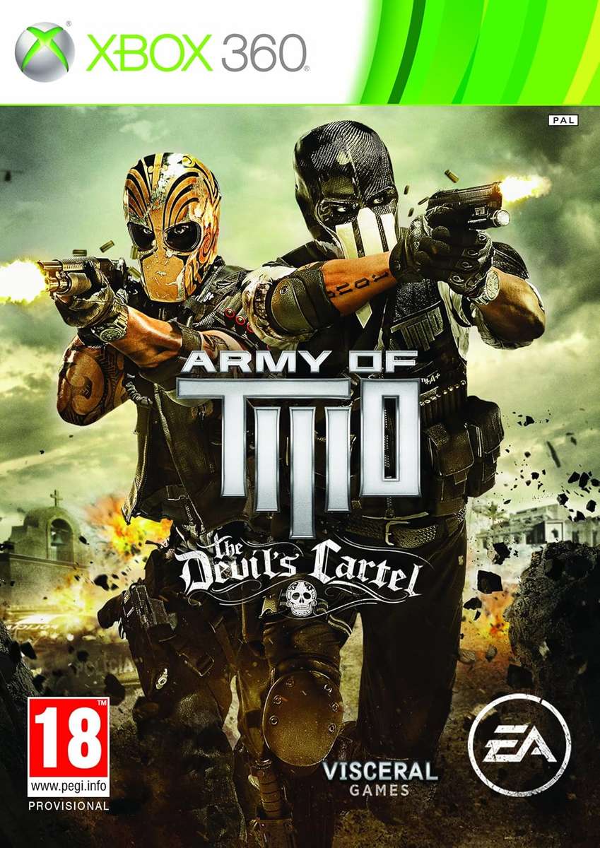 XBOX 360 ARMY OF TWO THE DEVILS CARTEL / ORIGINAL PRODUCT / BID TO WIN