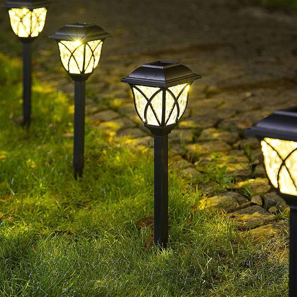 6 Pack Solar Garden lights