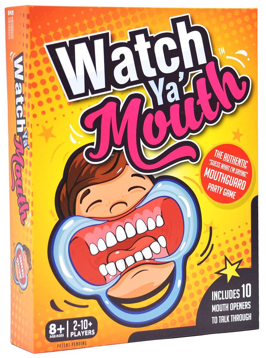 Watch Ya' Mouth Family Edition - The Authentic Hilarious Mouthguard Party Car...