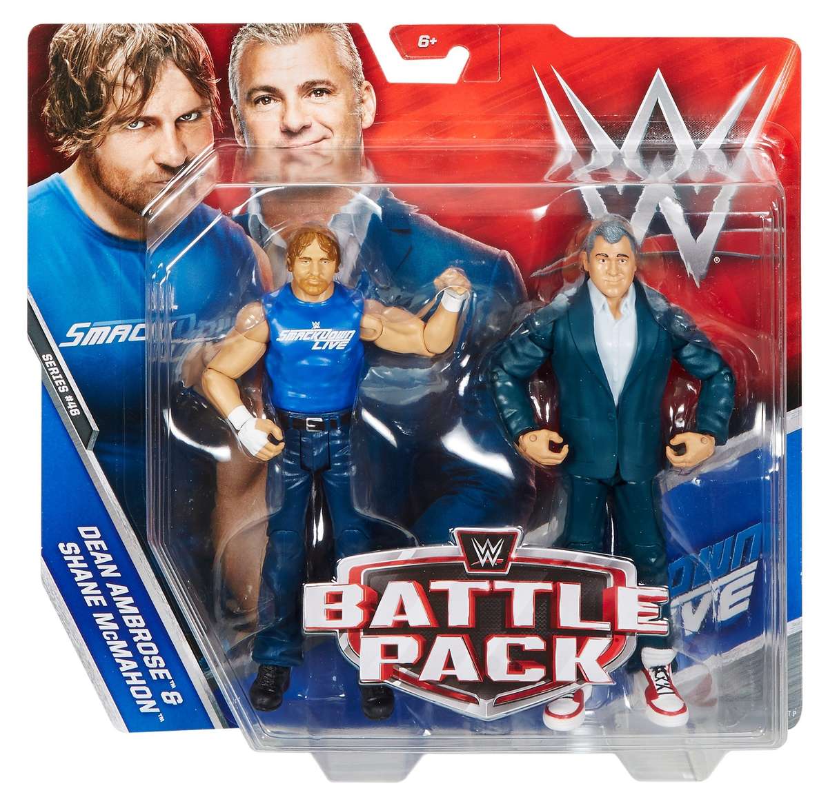 WWE Dean Ambrose and Shane McMahon Action Series 46 Figure 2 Pack