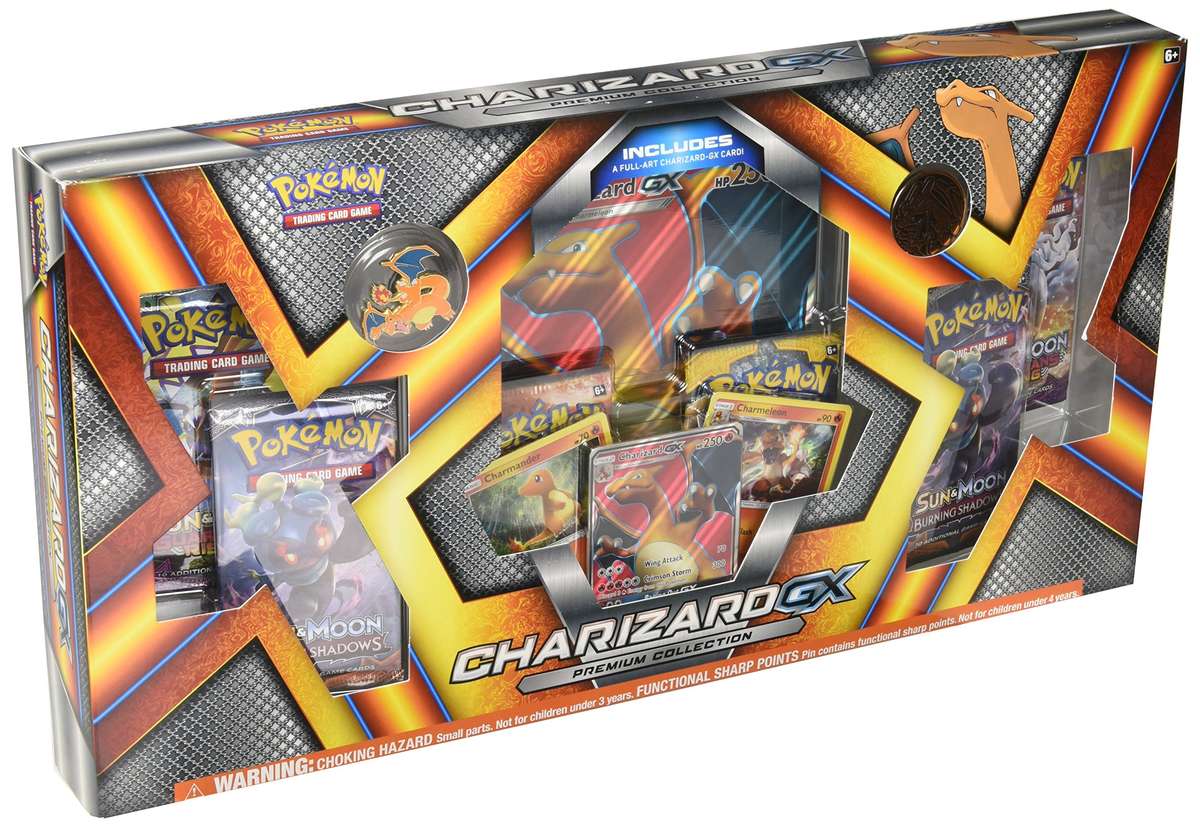 Pokemon Charizard-GX Collectible Cards