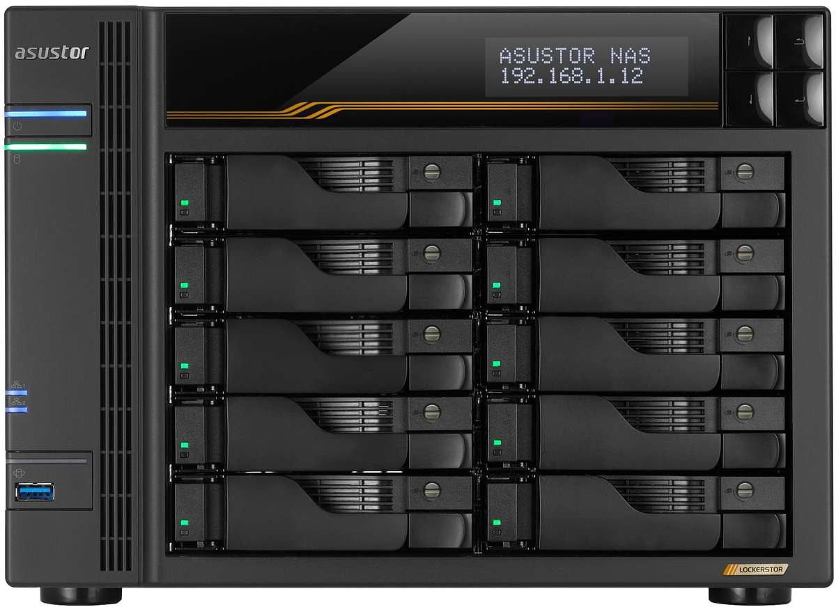 Asustor Lockerstor 10 Bay Gen 3 NAS Enclosure