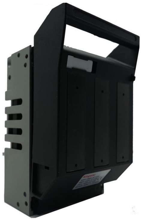 Solarix NT00 Horizontal Mount 3 Pole 160A DC Fuse Holder