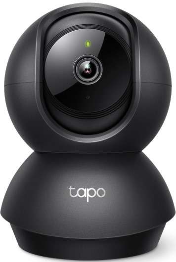 TP Link Pan or Tilt Home Security WiFi Camera Black