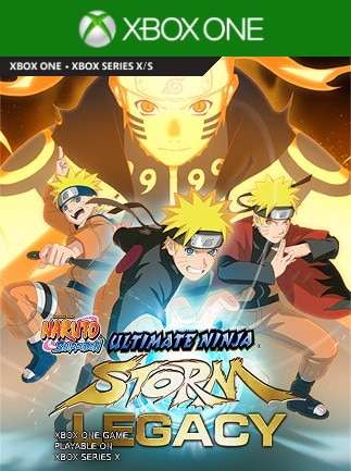 Naruto Shippuden: Ultimate Ninja Storm 1 To 4 | Xbox 1 | Series X/S Compatible | Online Activated