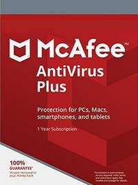 McAfee AntiVirus Plus Unlimited Device 1 Year PC Key South Africa-Global