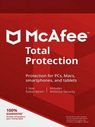 McAfee Total Protection 3 Devices 1 Year Multidevice Key GLOBAL - South Africa