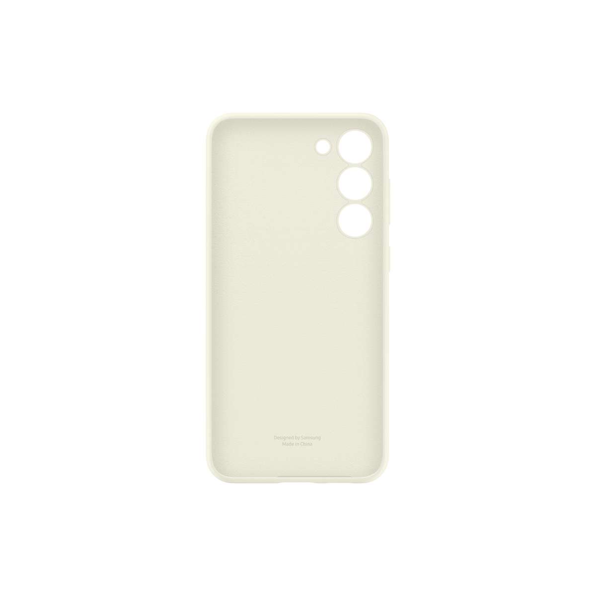 Samsung Original Silicone Case - Samsung Galaxy S23 Plus (Cream) (UNBOXED)