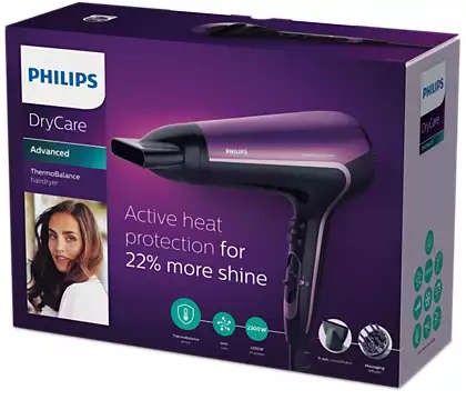 Philips ThermoBalance sensor DryCare Hair Dryer