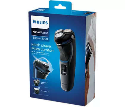 Philips Shaver 3100 Wet or Dry electric Shaver