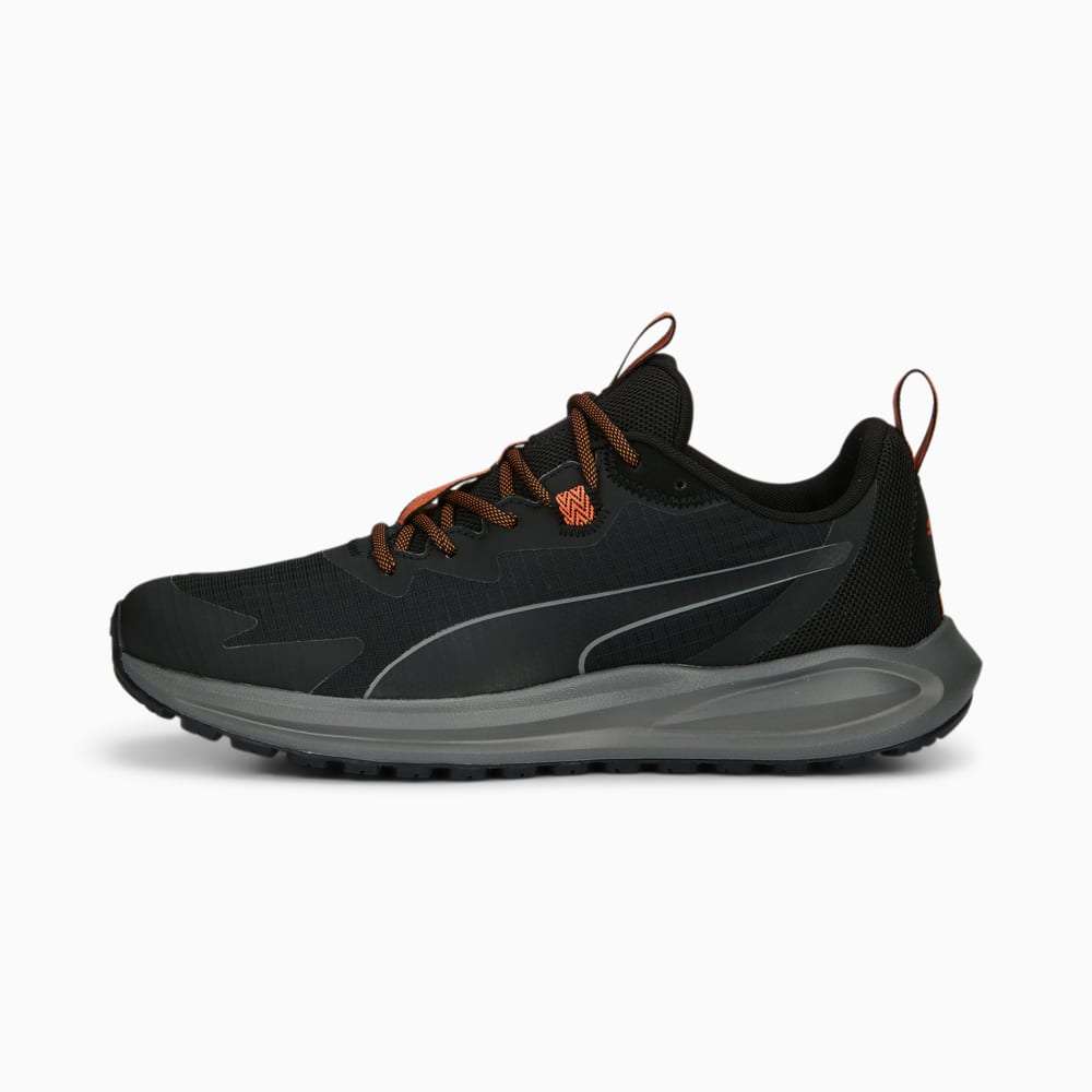 PUMA TWITCH RUNNER BLACK GREY RUNNING SHOES