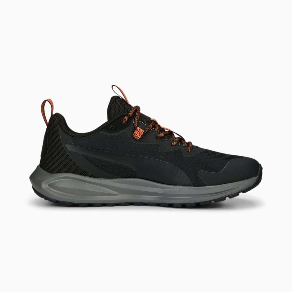 PUMA TWITCH RUNNER BLACK GREY RUNNING SHOES