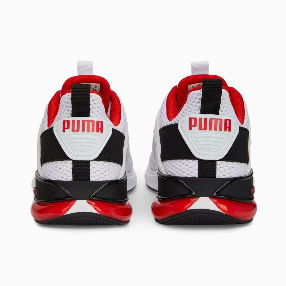 PUMA CELL RAPID WHITE RED RUNNING SHOES