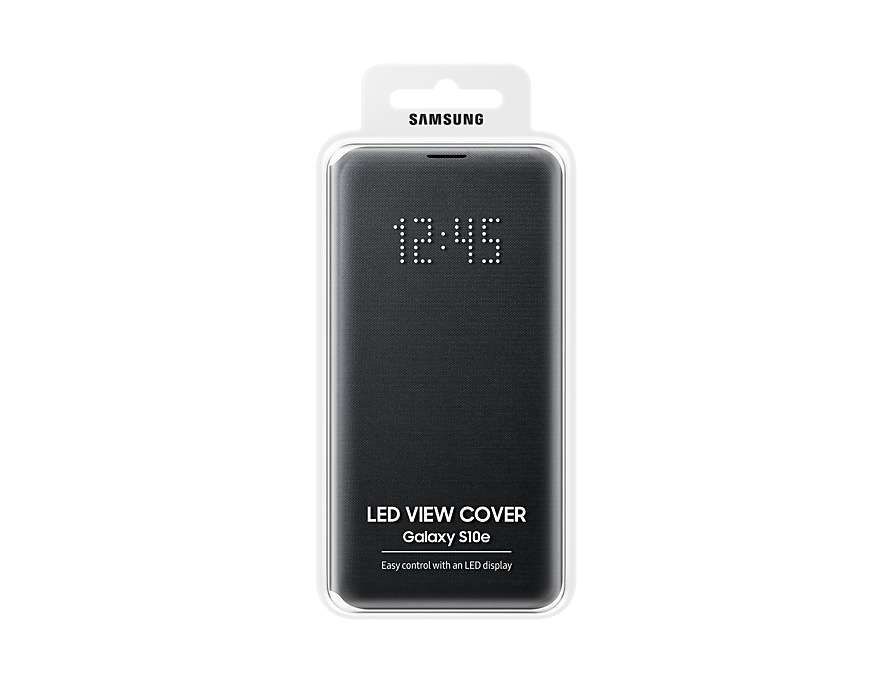 GALAXY S10e CLEAR VIEW OR LED VIEW COVER BLK ORIGINAL