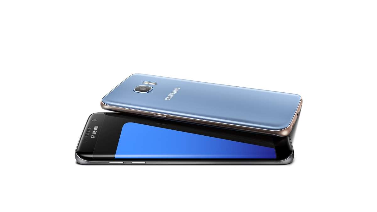 *Mint* Samsung Galaxy S7 Edge Blue Coral SM-935F