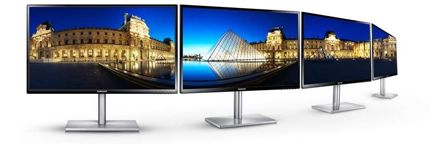 Samsung S24C750P 24" Thin Bezel Full Swivel + Tilt Premium LED