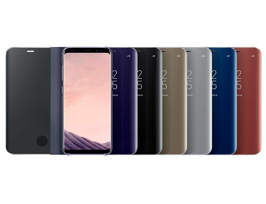 GALAXY S8 CLEAR VIEW OR LED VIEW COVER BLK ORIGINAL