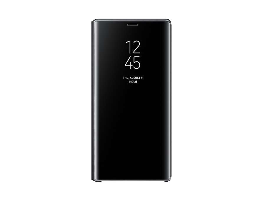 Galaxy Note9 Clear View Cover BLACK ORIGINAL