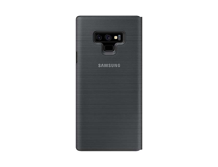 Galaxy Note9 Clear View Cover BLACK ORIGINAL