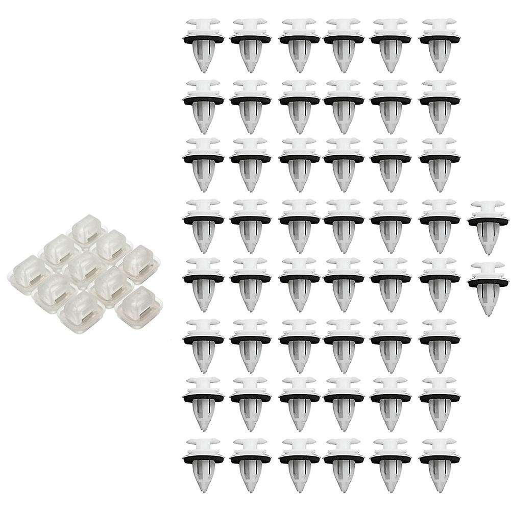 10x Door Trim Strip Moulding Clips Grommets